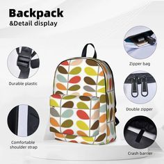 Place Of Origin : China (mainland) Interior : Interior Slot Pocket,Cell Phone Pocket,Interior Compartment,Computer Interlayer Handle/Strap Type : soft handle Style : Classic Carrying System : Air Cushion Belt Lining Material : POLYESTER Closure Type : zipper Backpacks Type : Softback Gender : Unisex Main Material : POLYESTER Item Type : Backpacks WHAT ABOUT REFUND?   Fast refund,100% Money Back Guarantee. If your product is defective or doesnt work properly, let us know and well send you a repla Abstract Art Woman, Travel Rucksack, Women's Backpacks, Boys Backpacks, Orla Kiely, Backpack Storage, Womens Crossbody Bag, Handbags For Men, Zipper Bags