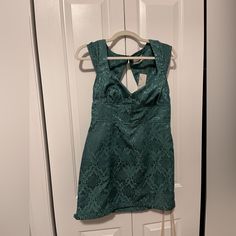 Emerald Green Urban Outfitters Mini Dress Nwt So Cute Just Too Short On Me No Flaws Green V-neck Dress By Urban Outfitters, Urban Outfitters Green V-neck Dress, Urban Outfitters V-neck Mini Dress For Party, Chic Green Urban Outfitters Mini Dress, Urban Outfitters Sleeveless Lined Mini Dress, Urban Outfitters Green Sleeveless Mini Dress, Green V-neck Dress From Urban Outfitters, Urban Outfitters Green Dress For Party, Red Lace Mini Dress