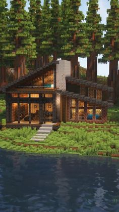 Minecraft Cabin, Mansion Minecraft, Minecraft Mansion