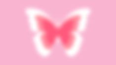 a pink background with a butterfly on it