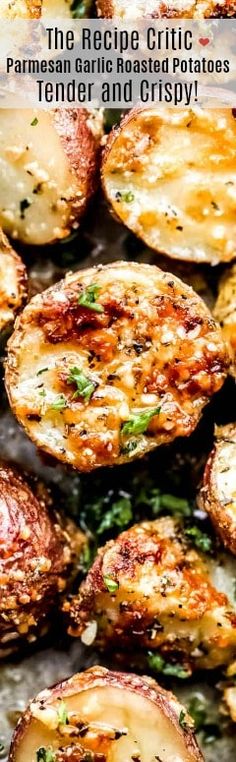 grilled potatoes with parmesan garlic and herbs