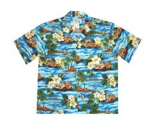 "Item: AL-404 The Aloha Spirit Hawaiian Shirt is gives off an aura of \"Aloha\" brings you back to simpler times, you can maximize your relaxation, no matter where you are Made in Hawaii, USA 100% Cotton Poplin Relaxed pointed collar Marching left chest pocket Short sleeves Straight hem Coconut buttons" Hawaiian Resorts, Wagon Cars, Woody Wagon, Hawaii Surf, Car Vintage, Hawaii Usa, Cool Hawaiian Shirts, Blue Hawaiian, Cotton Shirts For Men