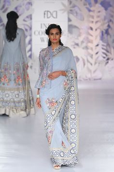 Rahul Mishra collection Sari Design, Ghagra Choli, Elegant Saree, Stylish Sarees