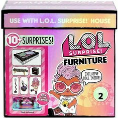 Brand New Lol Surprise Furniture 10+ Surprises Series 2 Doll. Check Out My Other Lol Surprise Dolls That I Also Have For Sale In My Other Listings. Any Questions Please Feel Free To Ask Me. Thank You So Much For Visiting My Closet. Smoke Free Home. Great For A Gift! Muñeca Baby Alive, Surprise Dance, Surprise Box, Lol Dolls, Bear Doll, Doll Sets, Doll Furniture, Doll Accessories, American Girl Doll