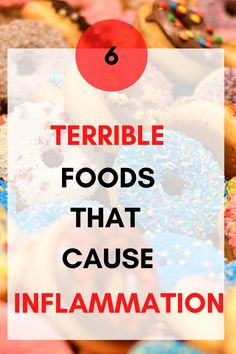 Inflammation is one of the biggest health hazards that we should strive to avoid if we want to live long and be healthy. A bad diet full of foods that cause inflammation can have a terrible impact on our health and it can reduce our lifespan. Click to see which 6 foods that cause inflammation you need to avoid if you want to preserve your health. Foods Causing Inflammation, What Foods Cause Inflammation, Grounding For Inflammation, Foods That Cause Inflammation In Joints, Worst Foods For Inflammation, List Of Foods That Cause Inflammation, High Inflammation Foods, Food To Decrease Inflammation, Anti Inflamitory Lifestyle