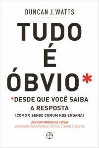 a book cover with the words tudo e obvo written in black and white