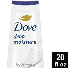 Transform your skin with Dove Deep Moisture Body Wash. This nourishing body wash, with 24hr Renewing MicroMoisture, gently cleanses and deeply moisturizes the skin, leaving it renewed and healthy-looking for 24 hours. From the #1 dermatologist recommended body wash brand, this nourishing body wash has a luxurious lather you’ll love to use in the shower after a long day. Dove Deep Moisture Body Wash has been developed with millions of MicroMoisture droplets and plant-based moisturizers, creating Body Wash Dove, Dove Deep Moisture, Dry Skin Body Wash, Body Wash For Dry Skin, Sulfate Free Body Wash, Liquid Body Wash, Best Body Wash, Dove Beauty, Dove Body Wash