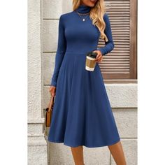 S=Us 4-6, M=Us 8-10, L=Us 12-14, Xl=Us 16-18, Xxl=Us 20-22. Stunning And Trendy Long Sleeve Dress With A Stylish And Flowy Tiered Design, Giving The Perfect Boho & Swing Dress Vibes. Wedding Guest Dresses For Women/Dresses For Women Casual/Flowy Swing Dress/Short Dress For Women/Solid Color Modest Dresses For Women/Fall Dresses For Women Trendy/Cocktail Dress For Women/Maternity Dress For Photoshoot Made From High-Quality Knit Ribbed Fabric, The Long Dresses For Women Feels Light And Soft On You Blue A-line Dress For Fall, Casual A-line Midi Dress With Ribbed Detail, Casual A-line Ribbed Midi Dress, Blue Plain Dresses For Spring, Casual Plain Dresses For Winter, Casual Solid Midi Dress For Winter, Blue Stretch Mid-length Dress, Casual Light Blue Long Sleeve Midi Dress, Light Blue Knee-length Winter Dress