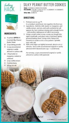 an advertisement with cookies and milk on the side for sky peanut butter cookies, which have been made by avaa