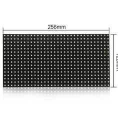 an image of the back side of a black and white display screen with dots on it