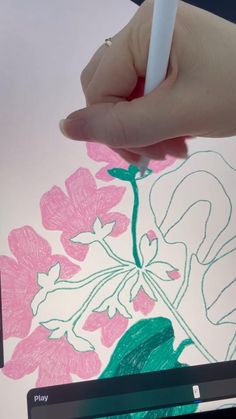 Liv Lee – Procreate animation process Step By Step Illustration, Flower Digital Art Illustrations, Ipad Illustration Drawing, Procreate Animation Ideas, Bloom Animation, Digital Art Flowers, Procreate Flowers, Liv Lee, Procreate Inspiration