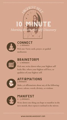 Morning Routine For Becoming Your Highest Self Grounding Morning Routine, Daily Routine Schedule Spiritual, Morning Grounding Ritual, Become Your Highest Self, Meditation Morning Routine, Productive Morning Routine Before Work, Magic Morning Routine, Zen Morning Routine, Goddess Morning Routine