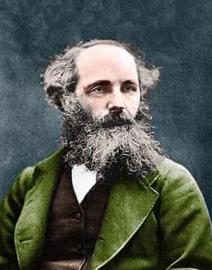 an old photograph of a man with a beard and green coat on, sitting in front of a black background