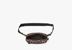 Our belt bags are designed to hold the important things close and go with you anywhere-be it sightseeing or just to the grocery store. | Kate Spade Chelsea Spotted Leopard Belt Bag, Brown Multi Spotted Leopard, Leopard Belt, Pvc Trim, Kate Spade Outlet, Belt Bags, Kate Spade Bag, Grocery Store, Belt Bag, Chelsea