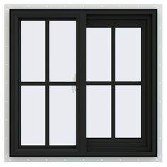 an image of a black window on a white background