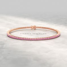 Make a statement this Thanksgiving with our stunning tennis bracelet, crafted from 14K or 18K yellow gold and featuring 3.21 carats of natural pink sapphire. This exquisite piece is perfect for celebrating September birthdays or as a thoughtful, personalized gift for Mother's Day. Its vibrant hues and elegant design make it a cherished addition to any jewelry collection, symbolizing love and appreciation during the holiday season. 𝐅𝐞𝐚𝐭𝐮𝐫𝐞𝐬:• 𝐌𝐚𝐝𝐞 𝐭𝐨 𝐎𝐫𝐝𝐞𝐫• 𝐌𝐞𝐭𝐚𝐥: 𝟏𝟒𝐊 | Sapphire Tennis Bracelet, Stacked Wedding Rings, Branch Ring, Personalized Mother's Day Gifts, Band Bracelet, Engagement Rings Oval, Gorgeous Jewelry, Tennis Bracelet, Eternity Bands