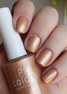 Apricot Gold Nail Polish With Gold Satin Finish Tiramisu.034 Etsy Israel Apricot Nails, Peach Nail Polish, Nails With Gold, Apricot Color, Gold Nail Polish, Peach Nails, Nail Effects, Purple Nail Polish, Gold Nail