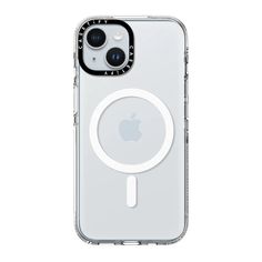 an iphone case with a magnifying lens on it