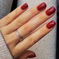 14 Fall Nail Colors for Fair Skin Tones - That are Warm & Cozy - Warm Nail Colors, Pale Skin Nails, Nail Colors For Pale Skin, Popular Nail Colors, Red Gel Nails