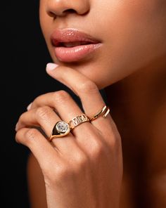 14k solid gold Width at shortest point: 1.25 mm Width at widest point: 2.05 mm Luxury Rose Gold Signet Ring With Single Diamond, 14k Gold Signet Ring With Bezel Setting, Luxury Gold Initial Ring With Single Diamond, Classic 14k Gold Heart Ring With Single Diamond, Minimalist 14k Gold Engraved Ring With Single Diamond, Rose Gold Signet Ring With Single Diamond For Promise, Timeless Rose Gold Signet Ring With Diamond, Classic Yellow Gold Heart Ring With Vvs Clarity, Luxury 14k Gold Stackable Promise Rings