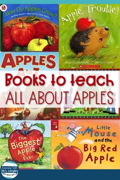 apples books to teach all about apples