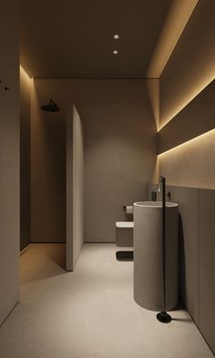 PAMPUSH :: Behance Rendering Interior, Traditional Bathroom Designs, Restroom Design, Unique Furniture Design, Autodesk Revit, Dark Home, Bathroom Design Inspiration, Toilet Design