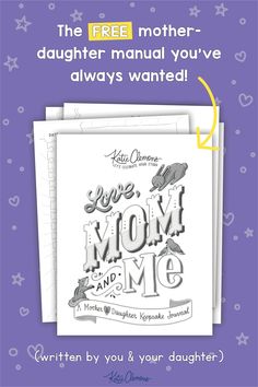 Download your FREE 8-page writing prompts journal for mother daughter date night fun. Then let’s build the family bond you’ve always wanted! Subscribe to receive FREE printable activities for kids every week from mother daughter journal author Katie Clemons—like family conversation starters, easy paper crafts for kids & sketchbook art journal ideas for busy parents like you. Build your parenting toolbox of fun family activities. Click to download your free activity journal for kids & join us! Creative Writing For Kids