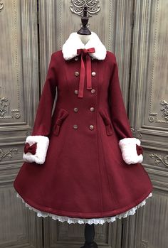 Gaun Abad Pertengahan, Old Fashion Dresses, Europe Winter, Winter Vacation, Coat Outfits, Kawaii Clothes, New Release, Lolita Dress