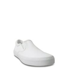 If you are looking for easy, laidback style, this Slip-On Sneaker from No Boundaries is your answer. Effortless and relaxed, the cotton canvas design pairs with everything in your casual closet, and the double stretch gore offers on-the-go convenience. A winning combination, finished off with comfort details to support you throughout your day. Only at Walmart. Size: 9.5.  Color: White.  Gender: female.  Age Group: adult. Laidback Style, Casual Slip On Shoes, On Sneakers, Canvas Designs, Laid Back Style, No Boundaries, White Shoes, Slip On Sneakers, Lace Up Shoes