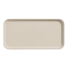 an empty white tray on a white background