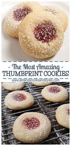 the most amazing thumpprint cookies recipe ever