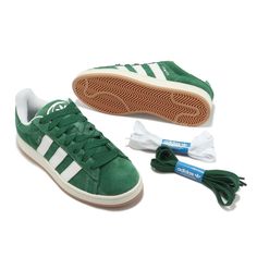 100% AUTHENTIC GUARANTEED Brand New DS adidas Campus 00's  Unisex Rare Green Sneakers Adidas Men's Size Chart  4US || 3.5UK || 36 || 220JP 4.5US || 4UK || 36.7 || 225JP 5US || 4.5UK || 37.3EU || 230JP 5.5US || 5UK || 38EU || 235JP 6US || 5.5UK || 38.6EU || 240JP 6.5US ||6UK || 39.3EU || 245JP 7US || 6.5UK || 40EU || 250JP 7.5US || 7UK || 40.6EU || 255JP 8US || 7.5UK || 41.3EU || 260JP 8.5US || 8UK || 42EU || 265JP 9US || 8.5UK || 42.6EU || 270JP 9.5US || 9UK || 43.3EU || 275JP 10US ||9.5UK || 44 Adidas Campus Shoes, 00s Style, Adidas Campus 00s, Adidas Models, Green Sneakers, Adidas Campus, Sneakers Adidas, Cloud White, White Sneakers