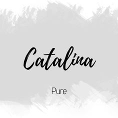 the word catalfiaa in black ink on a white background with some brush strokes