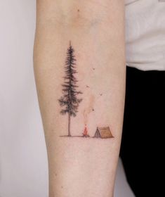 50 Best Small Travel Tattoos Ideas That Will Inspire Inner Wanderers Small Travel Tattoo, Tattoo Ideas Travel, Watercolor Bike, Tattoos For Women Unique, Travel Tattoo Ideas, Pine Tattoo, Harley Tattoos