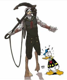 an image of a cartoon character with a goofy duck