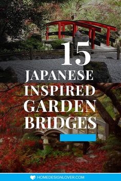 Japanese Inspired Garden Bridges Garden Bridge Design, Garden Bridges, Japanese Inspired Garden, Japanese Bridge, Japanese Bamboo, Arch Bridge, Wooden Bridge, Bridge Design, Buy Home