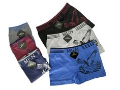 https://www.ebay.com/usr/bryvin_store

 Elevate your underwear game with this pack of 6 seamless boxer briefs for men by UOKIN 🦅 Made with breathable and lightweight fabric, perfect for all seasons. Say goodbye to tags and hello to comfort! #MensUnderwear #BoxerBriefs #UOKIN #SeamlessComfort #AnimalPrint 🩲  #eBayStore #BoxerBrief #Underwear #Tagless #Stretch #Men #AllSeasons #Multicolor #BOXERSHORTS #Lightweight Casual Seamless Boxer Briefs, Moisture-wicking Sportswear Boxer Briefs, Functional Midweight Multi-pack Boxer Briefs, Stretch Sportswear Boxer Briefs With Built-in Shorts, Functional Midweight Boxer Briefs Multi-pack, Compressive Sports Boxer Briefs Multi-pack, Boxer Shorts, Boxer Briefs, Sporty Style