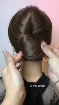 Cool Hair Updos, Gibson Tuck Hairstyle, Up Do Hairstyles For Long Hair, How To Do Buns For Long Hair, Up Styles For Long Hair, Wedding Hair For Long Hair, Loose Bun Tutorial, Haïr Style For Long Hair, Cute Hair Styles Short Hair