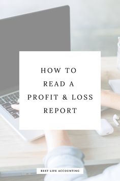 Understanding your P&L is SO important for being able to make strategic business decisions based on your bookkeeping reports. Read the blog to learn how to read a Profit & Loss report! #bookkeeping #small business #profit Bookkeeping For Small Business, Luna Maya, Tips For Small Business Owners, Profit And Loss Statement, Tips For Small Businesses