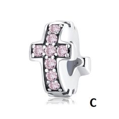 Faith Cross Stopper Spacer Elegance Pave Beads 925 Sterling Sliver Fits European Charm Pandora Bracelet Specification : Item Shape: Round Shape Item Weight: 1.34g-2g Metals Type: Silver Quantity : 1Pcs Items: Without Bracelet, Bengal -Note: 1. Due to the difference between different monitors, the picture may not reflect the actual color of the item. 2. If you have any problems, please contact us, we will try our best to help you, thank you ! Pandora Spacers, Silver Jewelry Accessories, Pave Beads, Beaded Necklace Diy, Necklace Diy