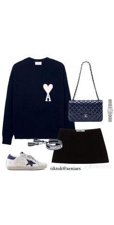 Navy Blue Outfits, Sporty Outfit Ideas, Punk Wedding, Sporty Outfit, Blue Outfits, Outfit Layout, Photographie Inspo, Casual Day Outfits, Fame Dr