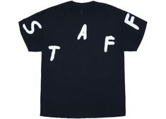 Buy and sell authentic Travis Scott streetwear on StockX including the Travis Scott Astrofest Staff 2019 Tee Black and thousands of other streetwear clothing and accessories. Bape Shirt, Festival Shirts, Streetwear Outfit, Tee Design