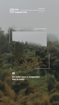 Quotes For Instagram Layout, Photo Caption Design Layout, Quote Poster Design Typography, Photo Typography Design, Instagram Typography Story, Instagram Story Typography Ideas, Instagram Story Design Layout, Forest Instagram Story, Instagram Quote Design