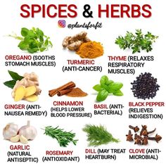 spices and herbs are the main ingredients for this recipe