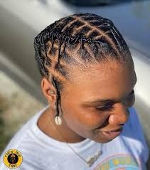 Starter Loc Hairstyles, Starter Locs Hairstyles, Short Starter Locs, Female Dreadlocks Styles, Dreads Short Hair, Short Loc Styles, Coiling Natural Hair, Short Dreads