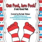 the book cover for one foot, two food