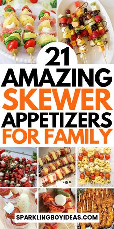 an image of amazing skewer appetizers for family