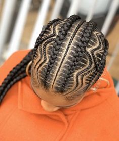 8+ Coupes de cheveux Femmes Vidéos Pig Tails Shay Hair, Large Braids, Wavy Braids, Weaving Braids, Ghana Braids Hairstyles, Ghana Weaving, Cornrows Braids For Black Women, Pig Tails, Feed In Braids Hairstyles