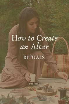 Moon rituals came into my life shortly after. Manifesting with the energy of the moon made complete sense to me. That there was time to be, rest, contemplate, create, produce, receive, and release. The yin and the yang of the collective energy weaving in and out from one another. That one could not exist without the other. How there is a time for everything. May you be guided to create an altar in your own unique way. #ritual #altar #moon #sacredspace Create An Altar, Negative Energy Cleanse, A Time For Everything, Ritual Altar, Sister Circle, Spiritual Altar, Lighting A Candle, Set An Intention, Becoming A Mother