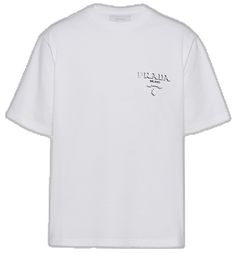 Prada T Shirts Women, Prada Tshirt Men, White Cotton Slogan T-shirt, Stussy White Tshirt, Gucci White Graphic T-shirt, White Cotton, Cotton Tee, Cotton Tshirt, Prada